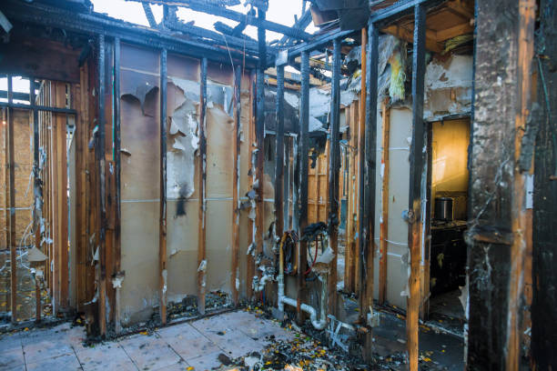 Professional Structural Rebuild technician working in Coppell, TX